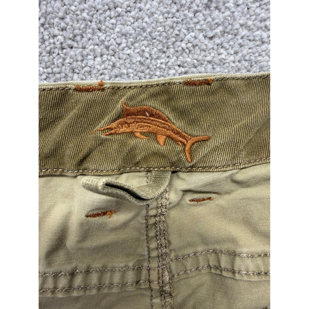 Tommy Bahama Island Crafted Mens 34x34 Khaki Tan Straight Leg Pants - Picture 4 of 9